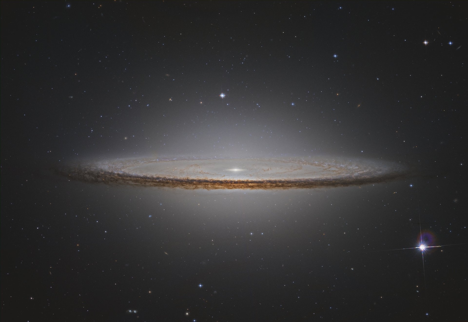 ngc4594 fond d écran galaxie étoiles ciel galaxie sombrero