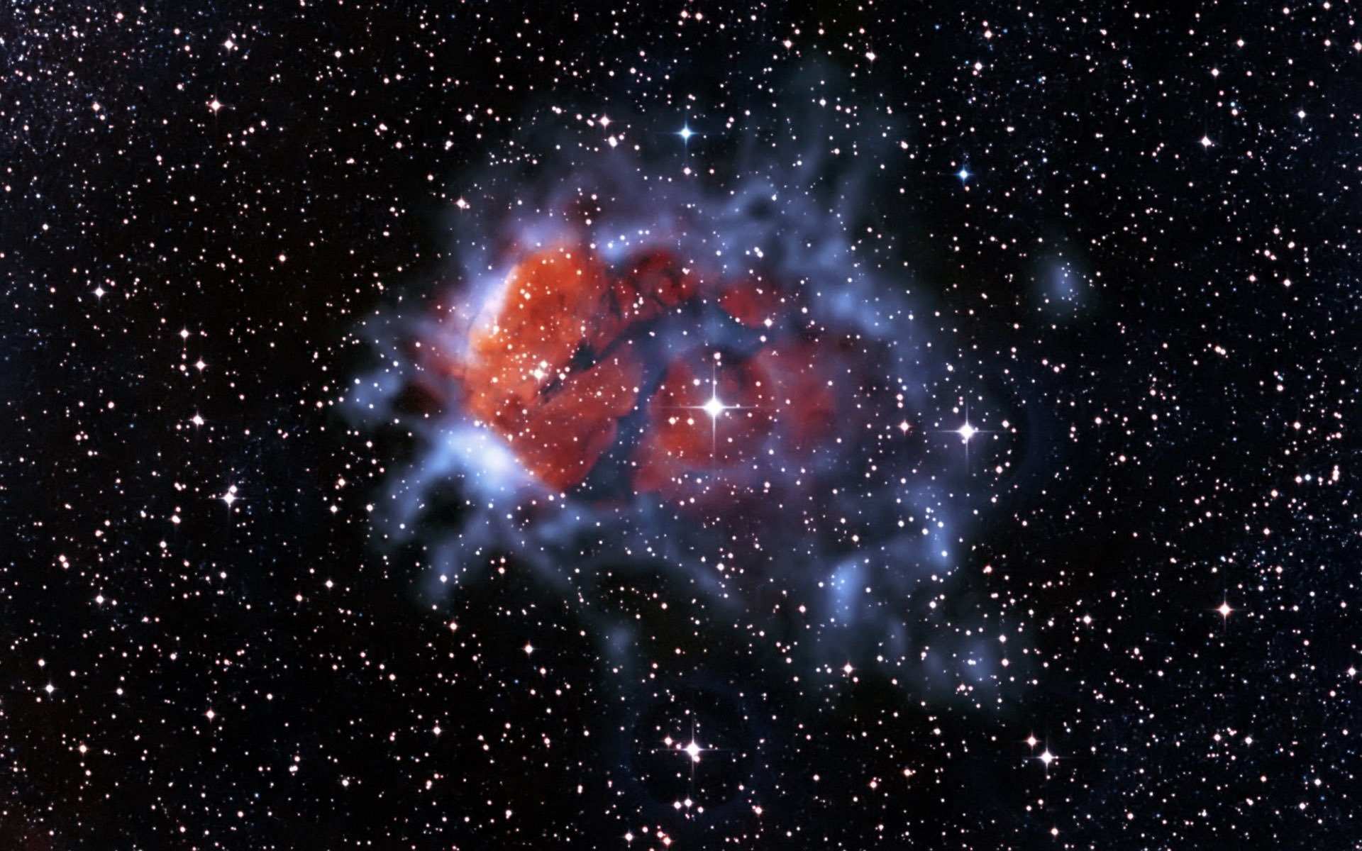 rcw120 nebulosa de emisión constelación escorpio