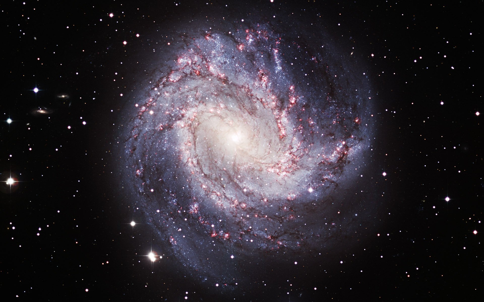 m 83 ngc 5236 galaxia espiral molinete sur constelación hydra