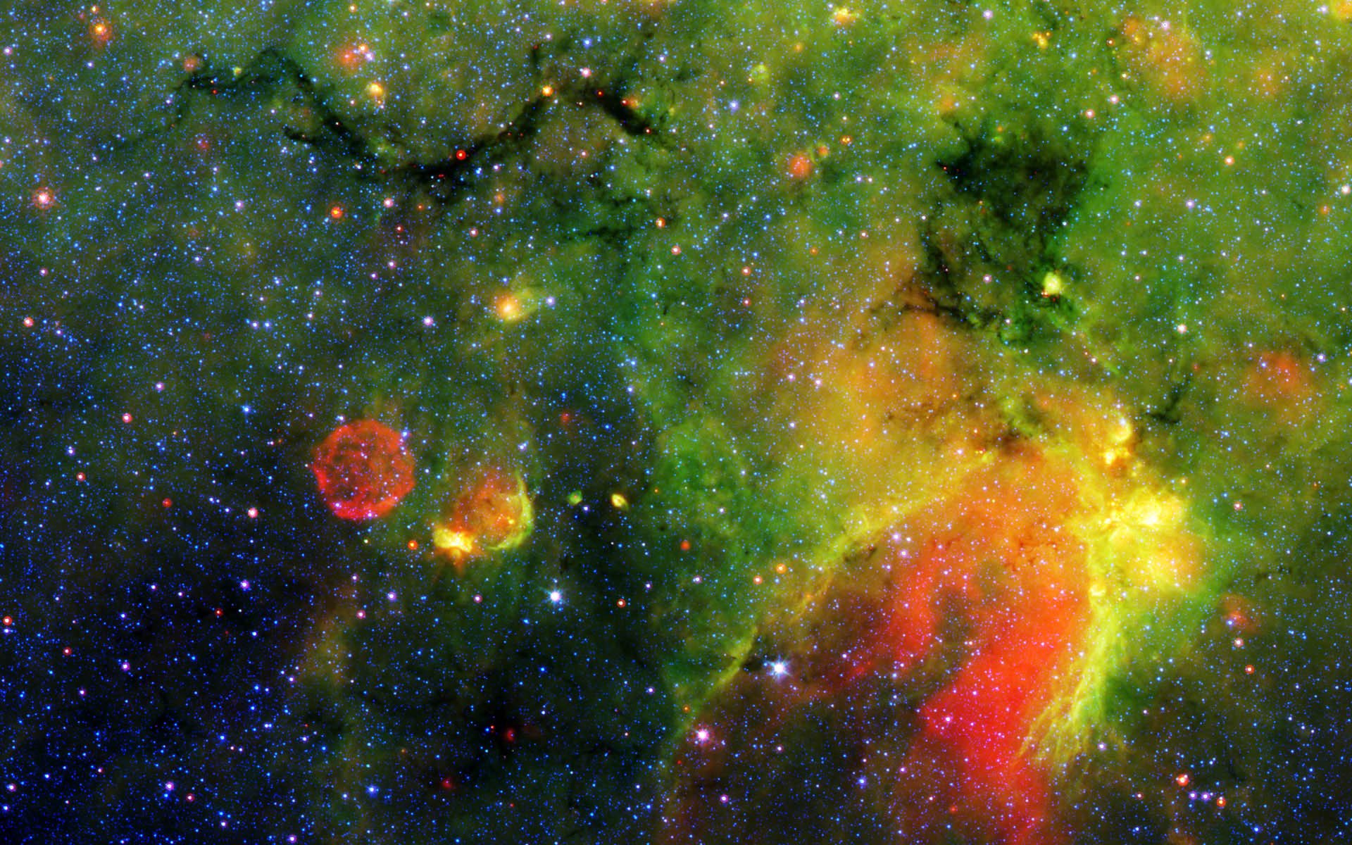 pace nebula gas green