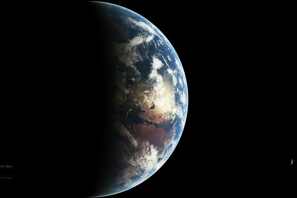 Satellite del pianeta Marte-Phobos