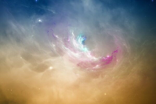 La belleza del Cosmos, el magnífico resplandor de la nebulosa