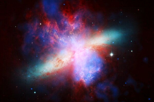 Galaxy M82 cigare dans la Constellation de la grande Ourse