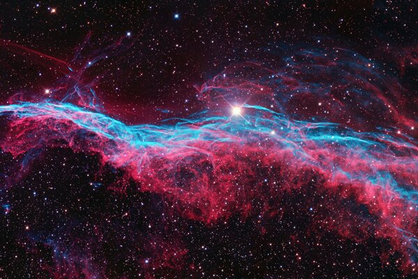 Imagen de arte para Monitor de ordenador Supernova en la Constelación del cisne