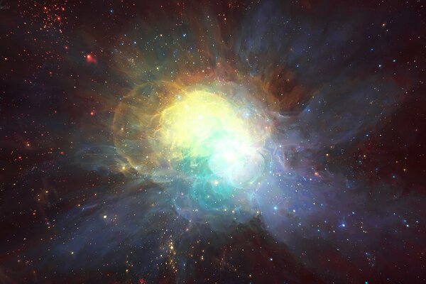 Nebulosa cosmica fatta di stelle