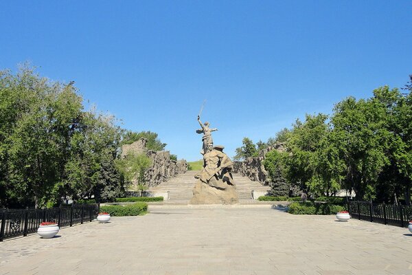 Notre mère patrie est la ville préférée de Volgograd