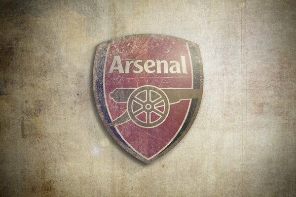 The emblem of the Arsenal football club