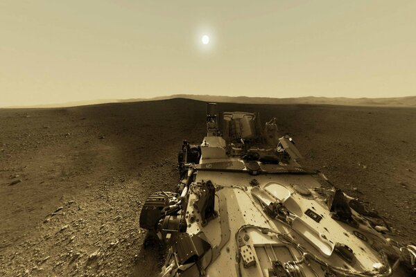 Rover su Marte contro il sole