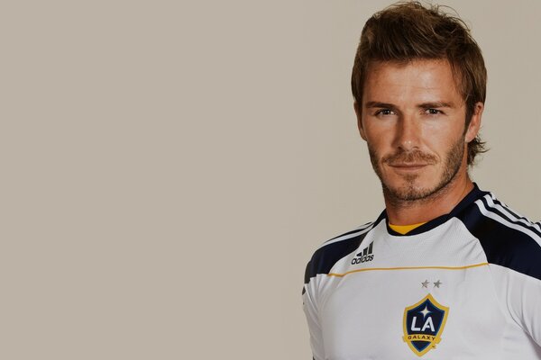 David Beckham is a modern football icon