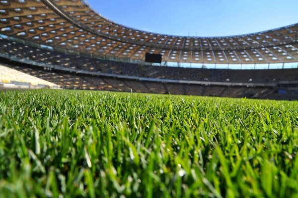 Couverture de football, pelouse plate