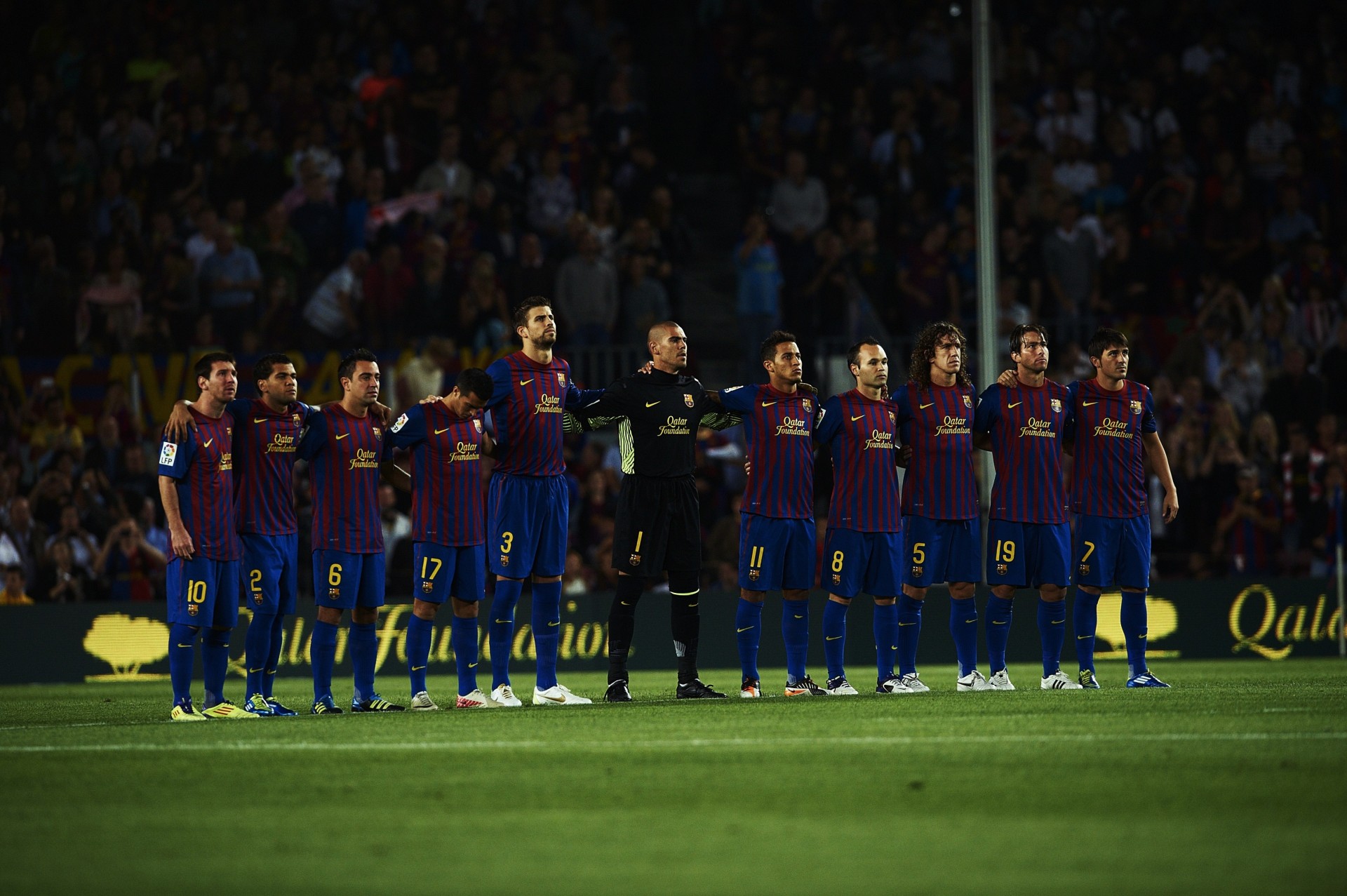 barcellona composizione camp nou corsa