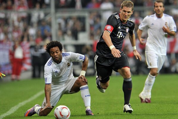 Réal. Marcelo. Football. Footballeurs