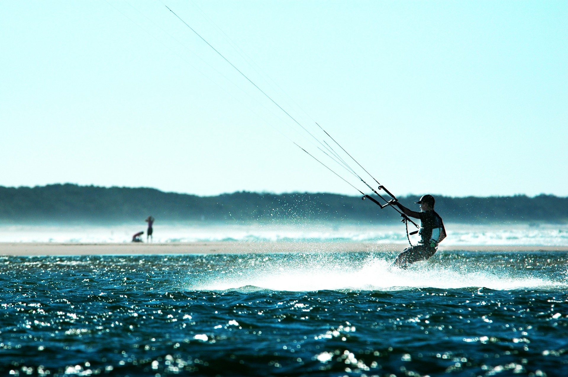 wasser fallschirm athlet surfen sport