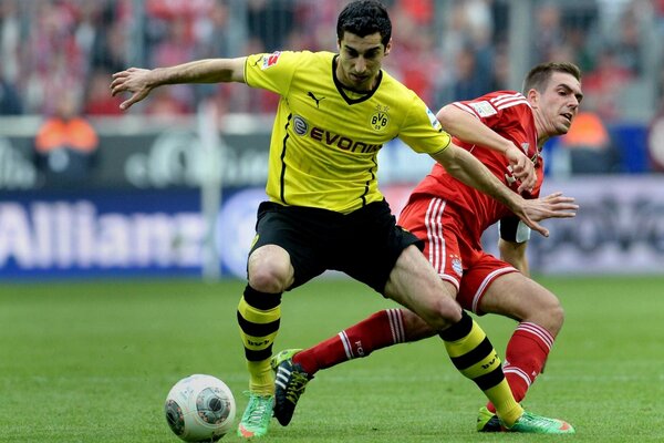 Football Henrikh Mkhitaryan. Borussia