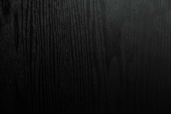 Tavola di legno , nera, rettangolare