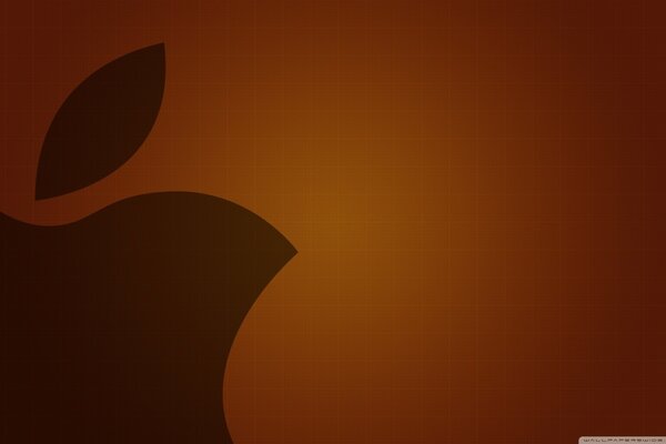 Стильная картинка эмблемы яблоко