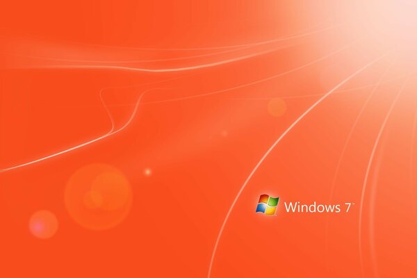 Bild Microsoft Betriebssystem orange