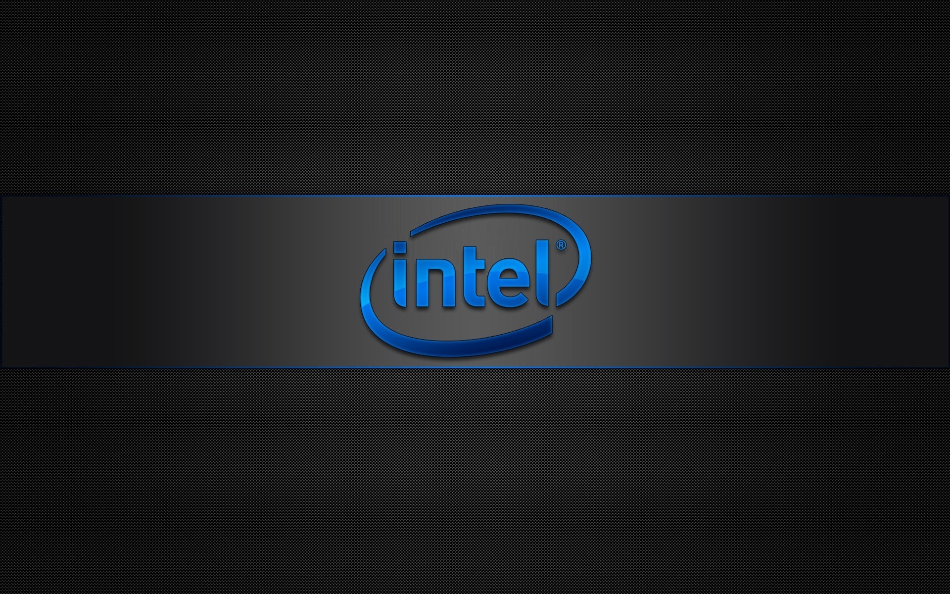 intel carrello emblema