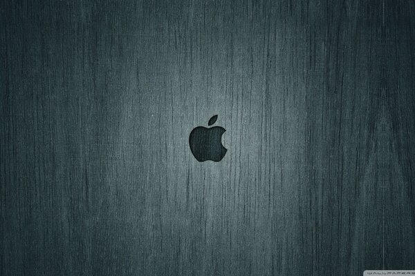 Logotipo de Apple de madera APPL