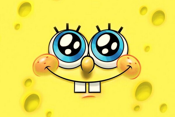 La sonrisa amarilla de Bob Esponja