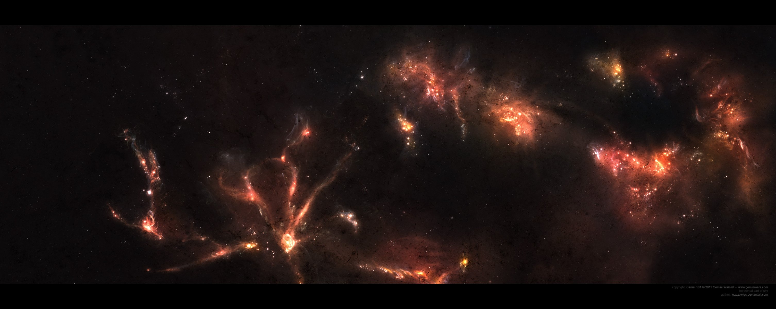 pace glow nebula star constellation