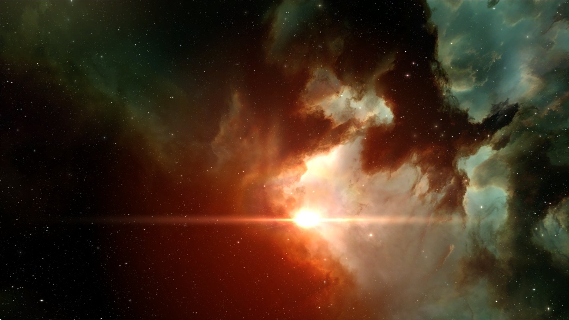 tar nebula space light