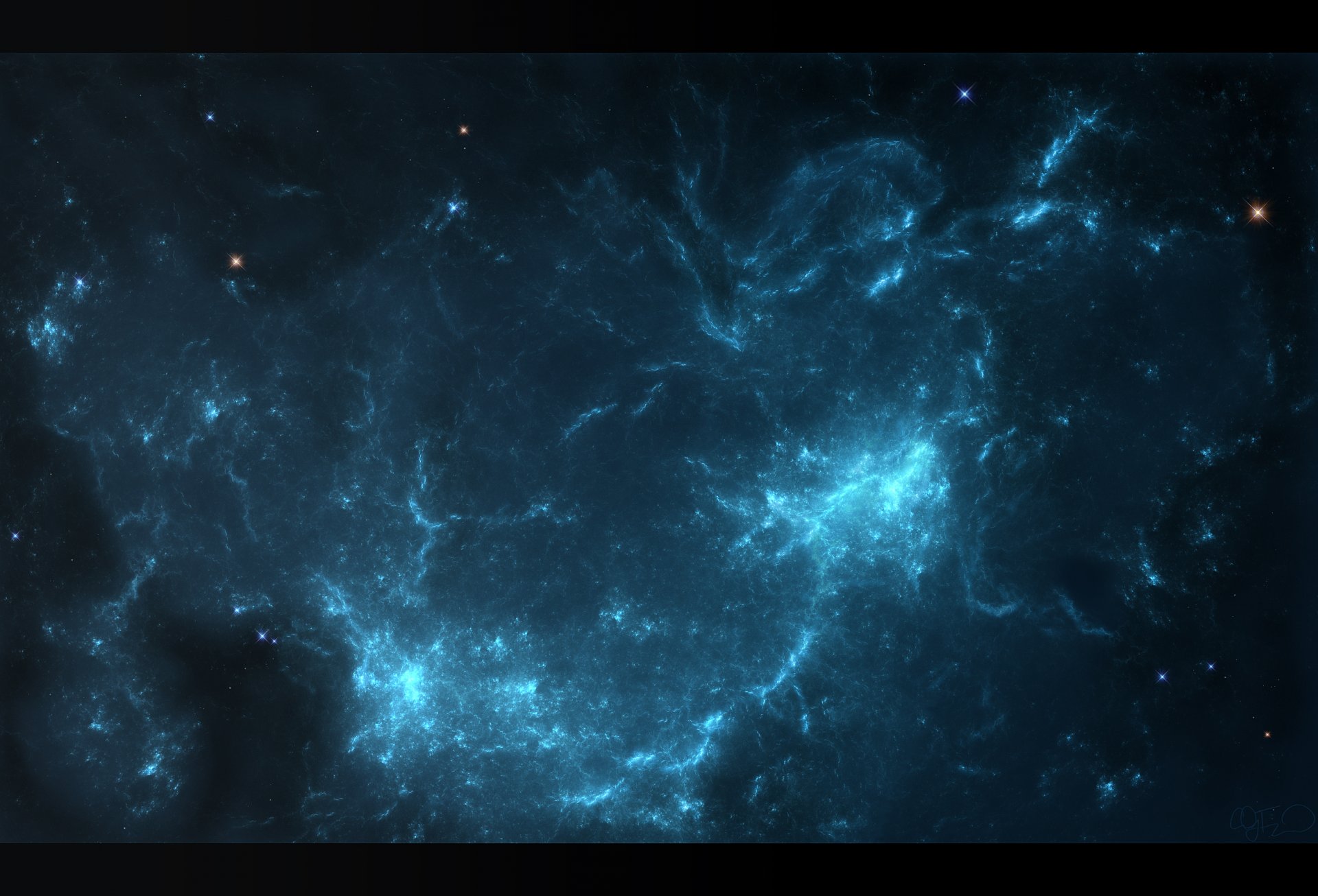 univers espace nébuleuse étoiles constellation