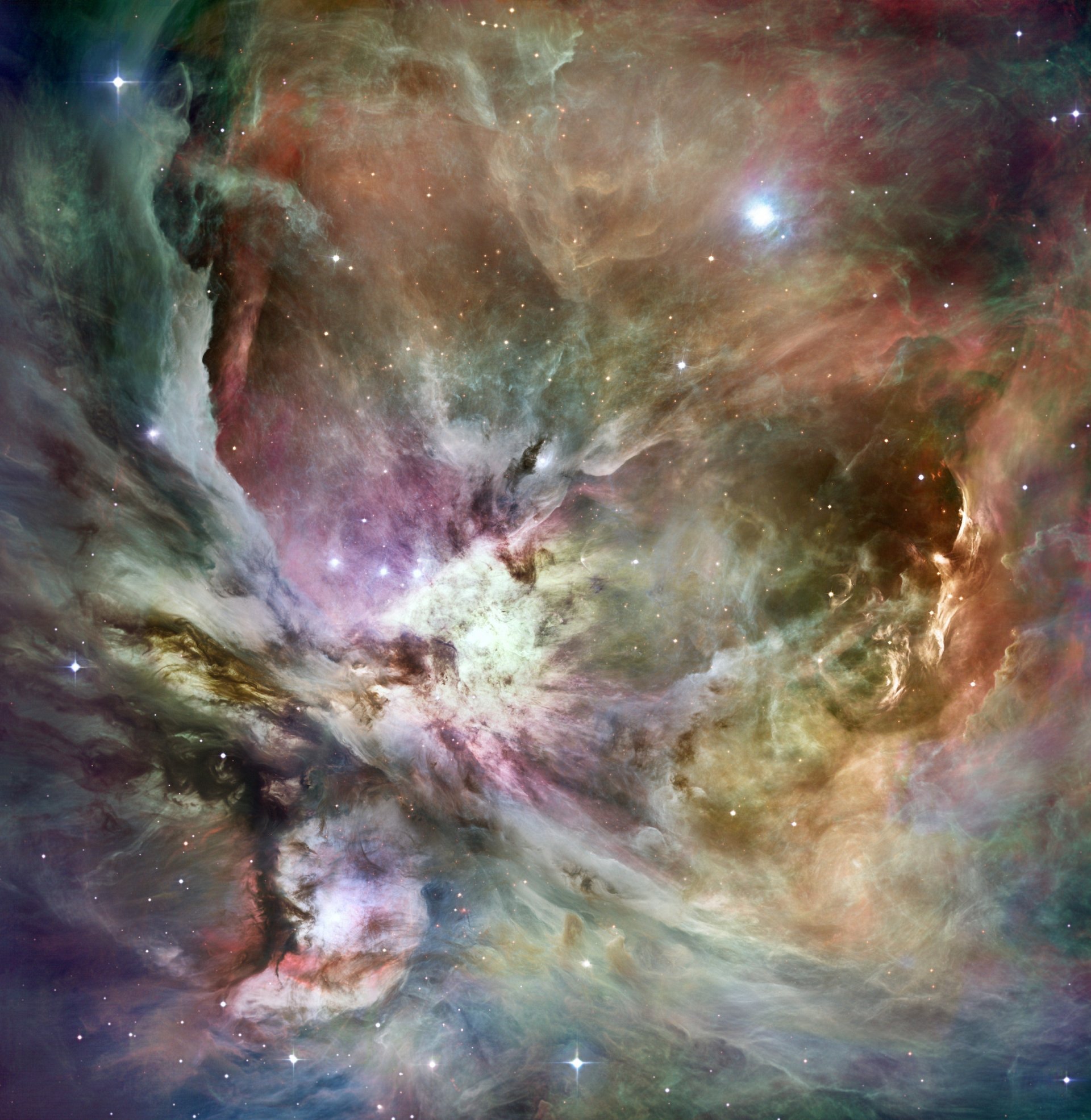 nebulosa orione telescopio spitzer