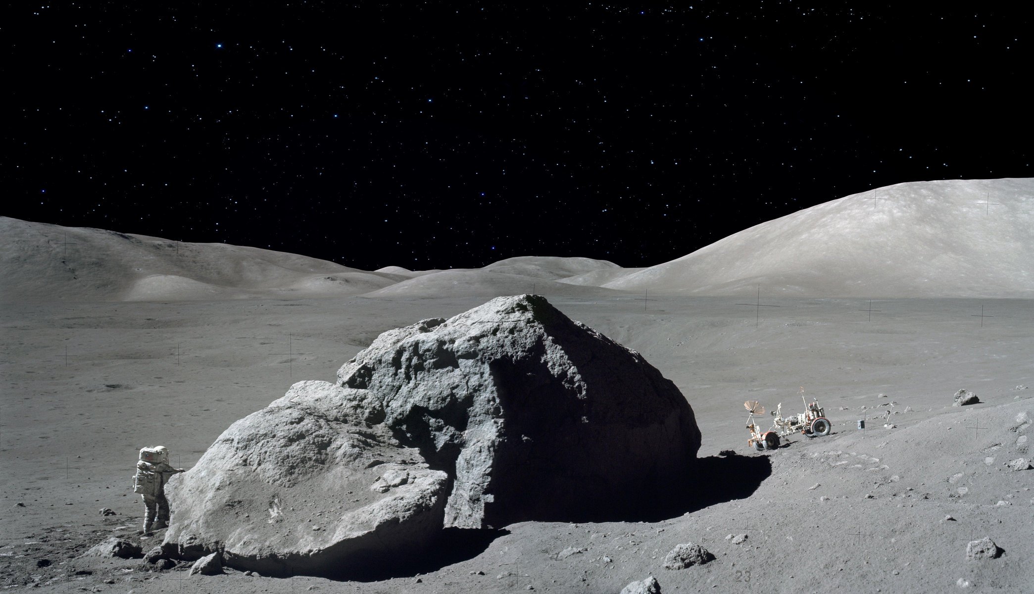 mond apollo 17 astronaut mondfahrzeug