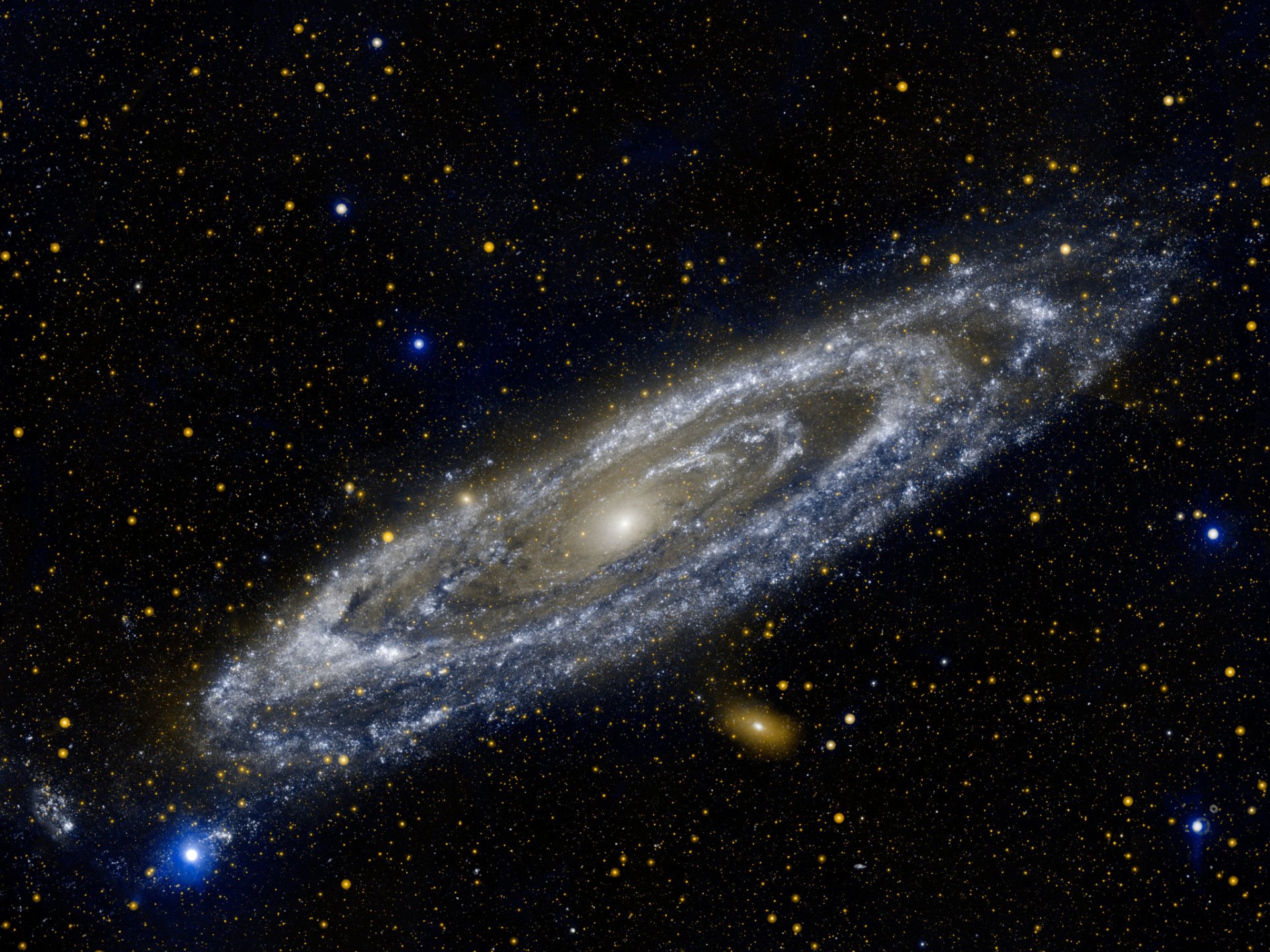 m31 galaxy andromeda ultraviolet young massive stars star formation