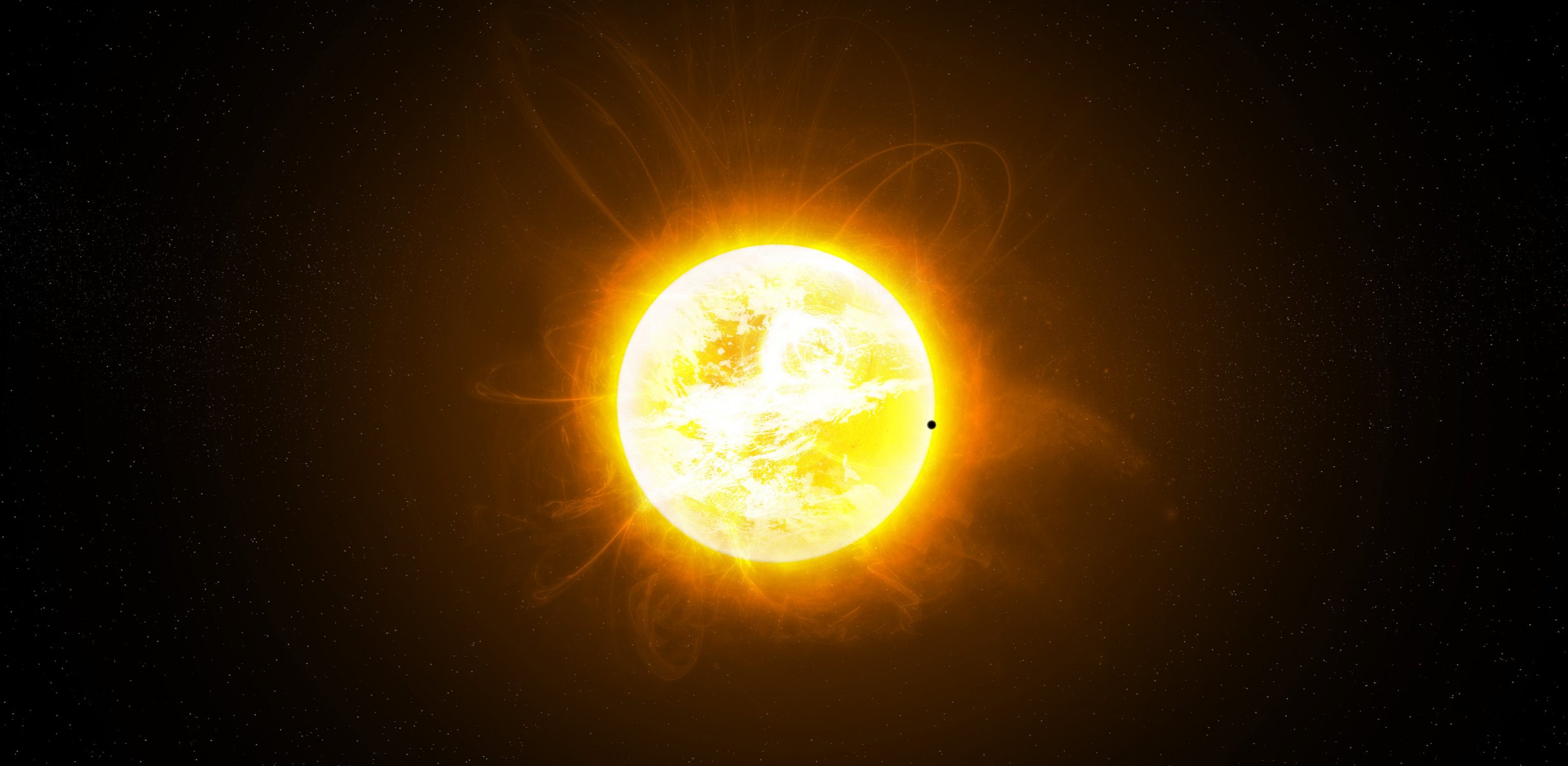 pace sun protuberances crown planet