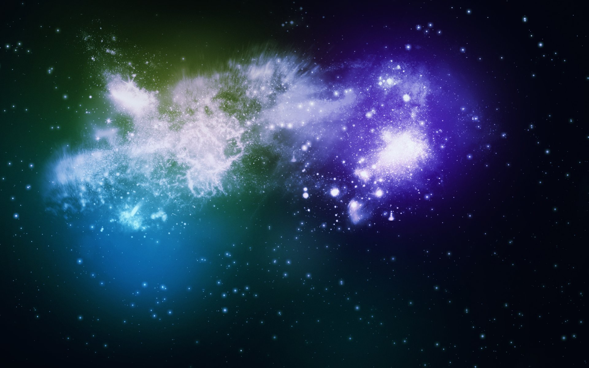 spazio galassia stelle vernice spazio colori 2560x1600