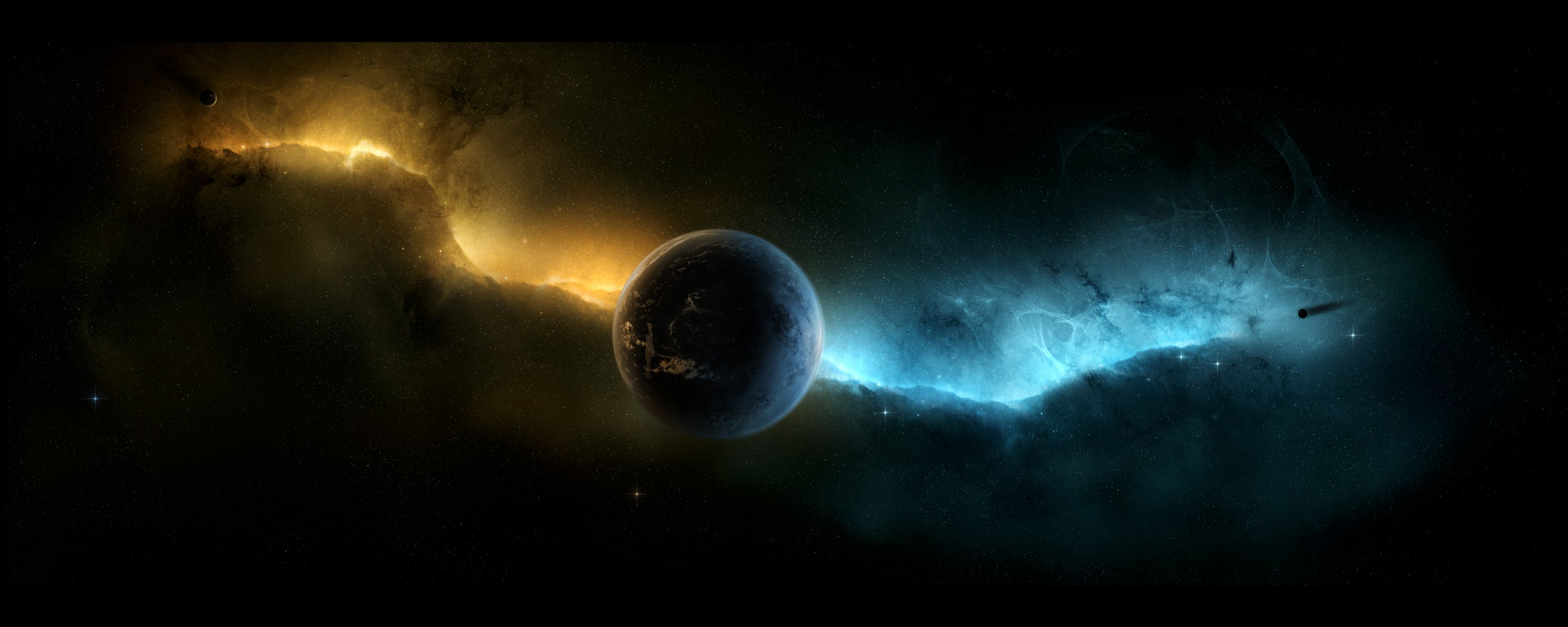 infinity space star planet nebula