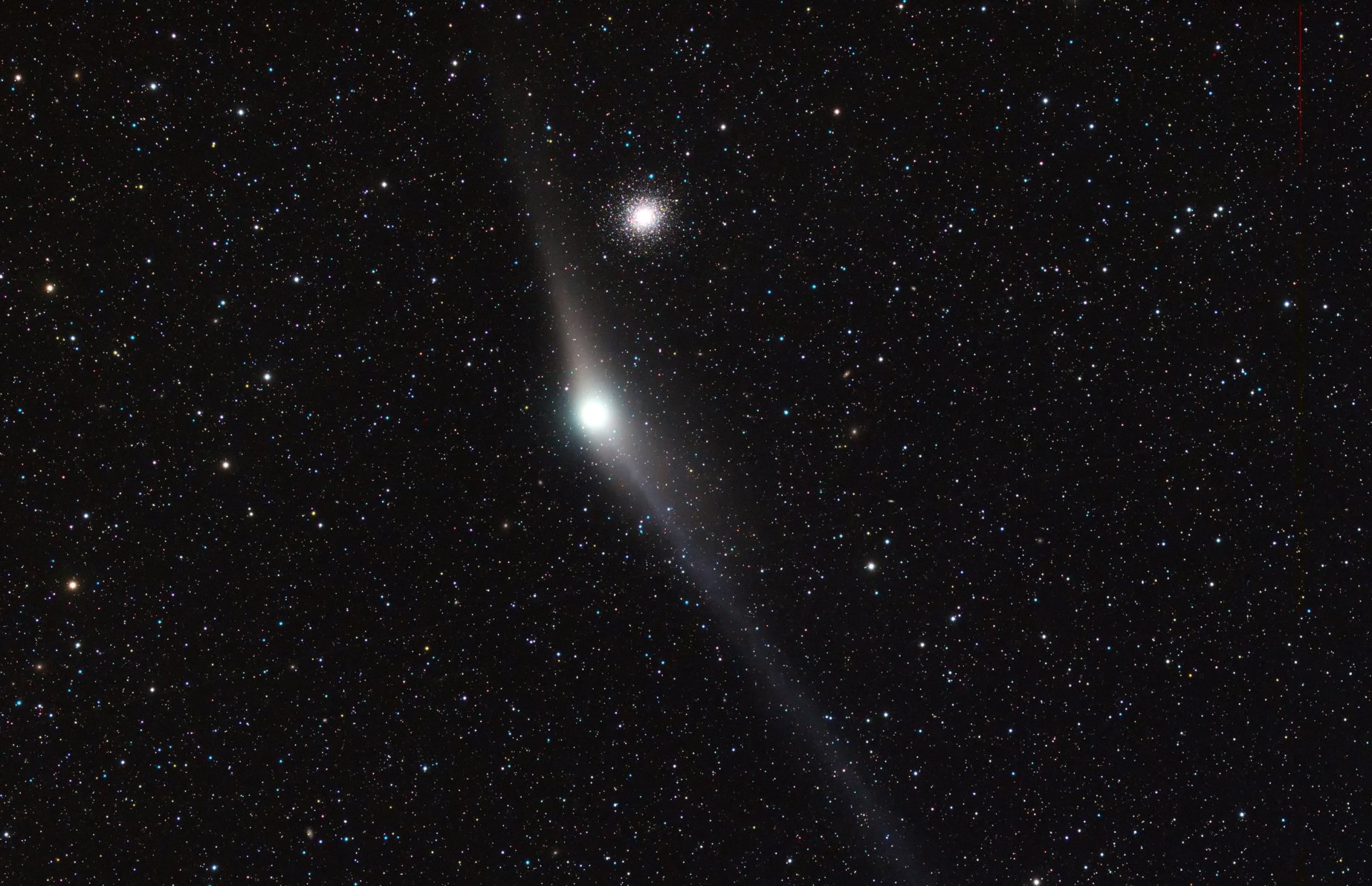 globular cluster m92 comet garradd star