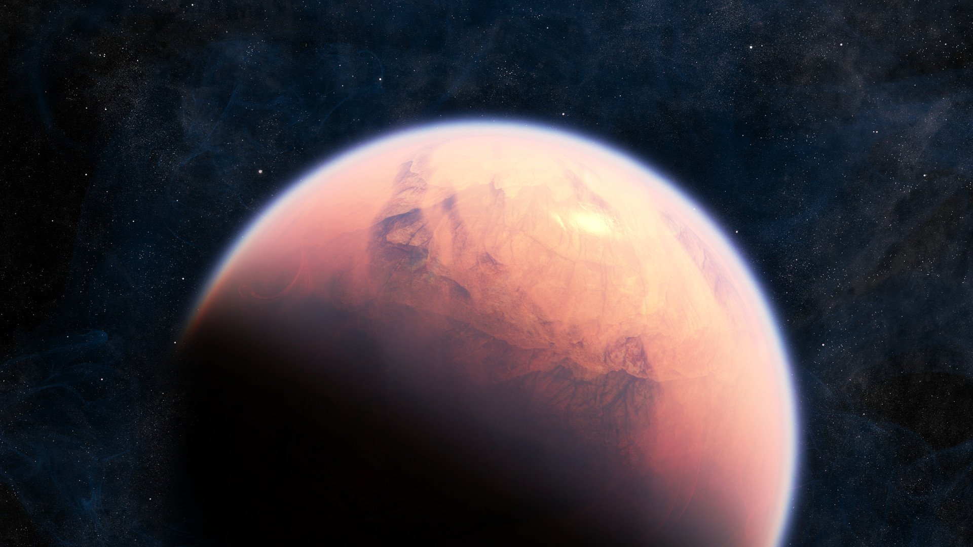 pace red planet star nebula atmosphere