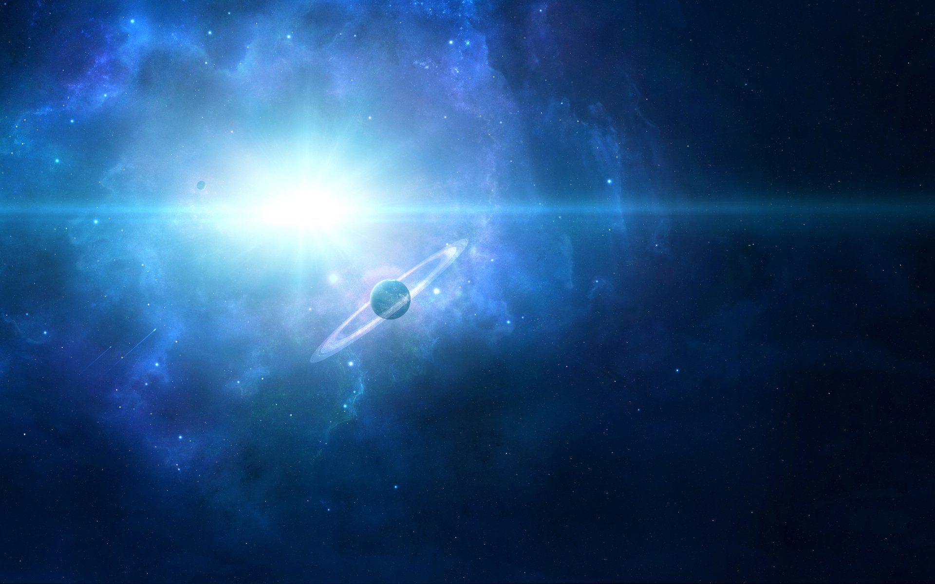 raum stern planet