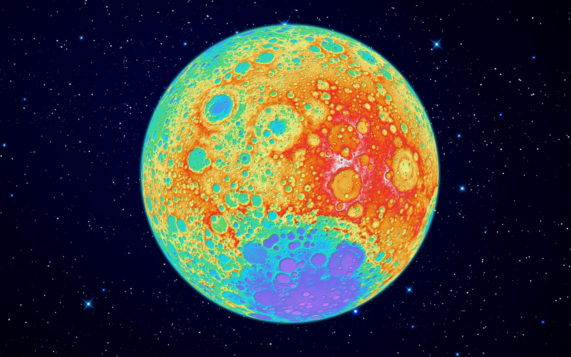 moon color contact party
