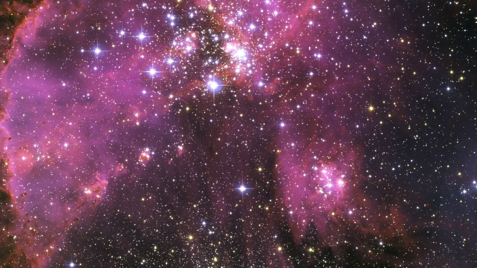 stelle nebulosa spazio spazio
