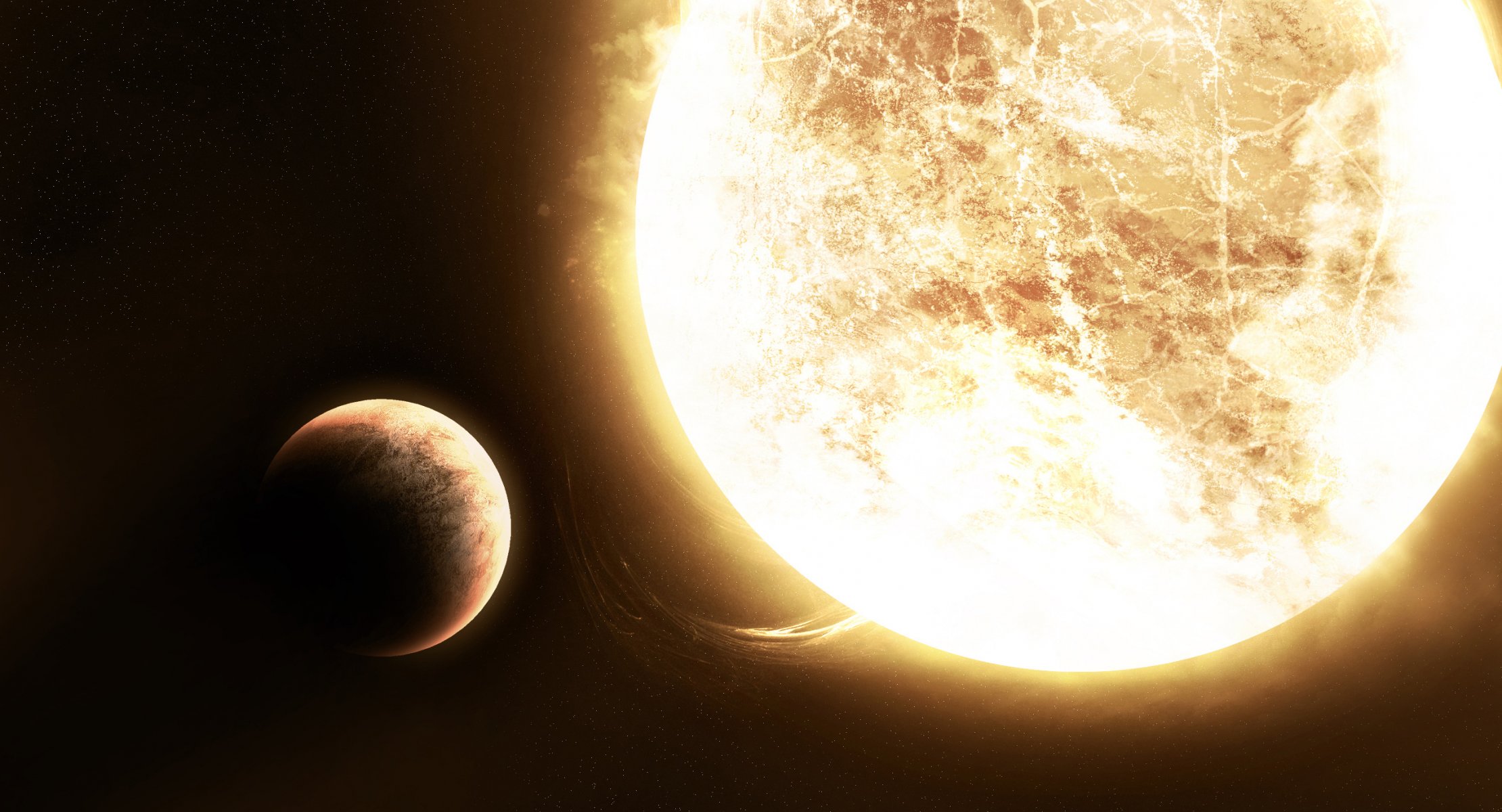 world space the distance