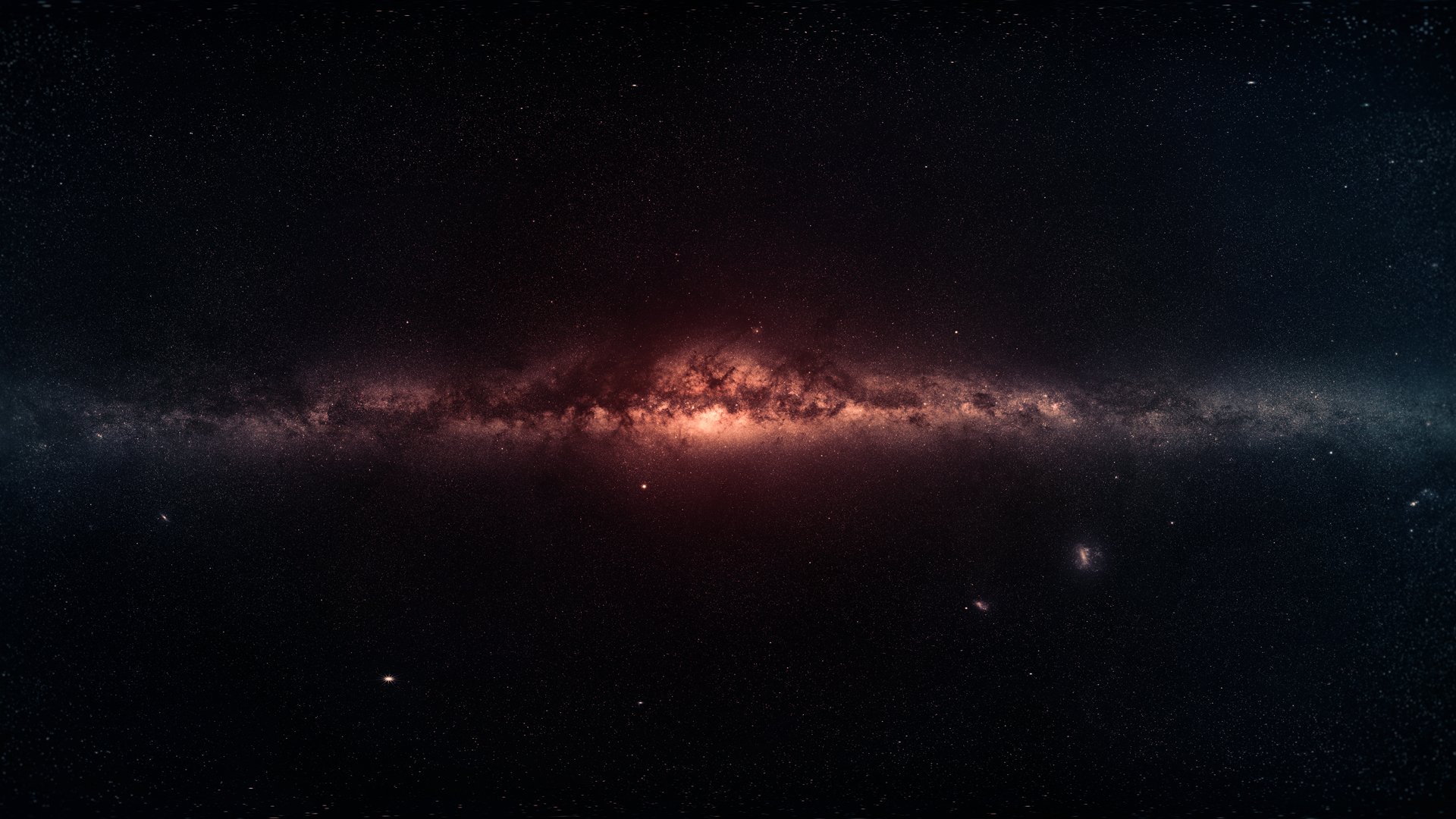 spazio stelle via lattea galassia spazio 1920x1080