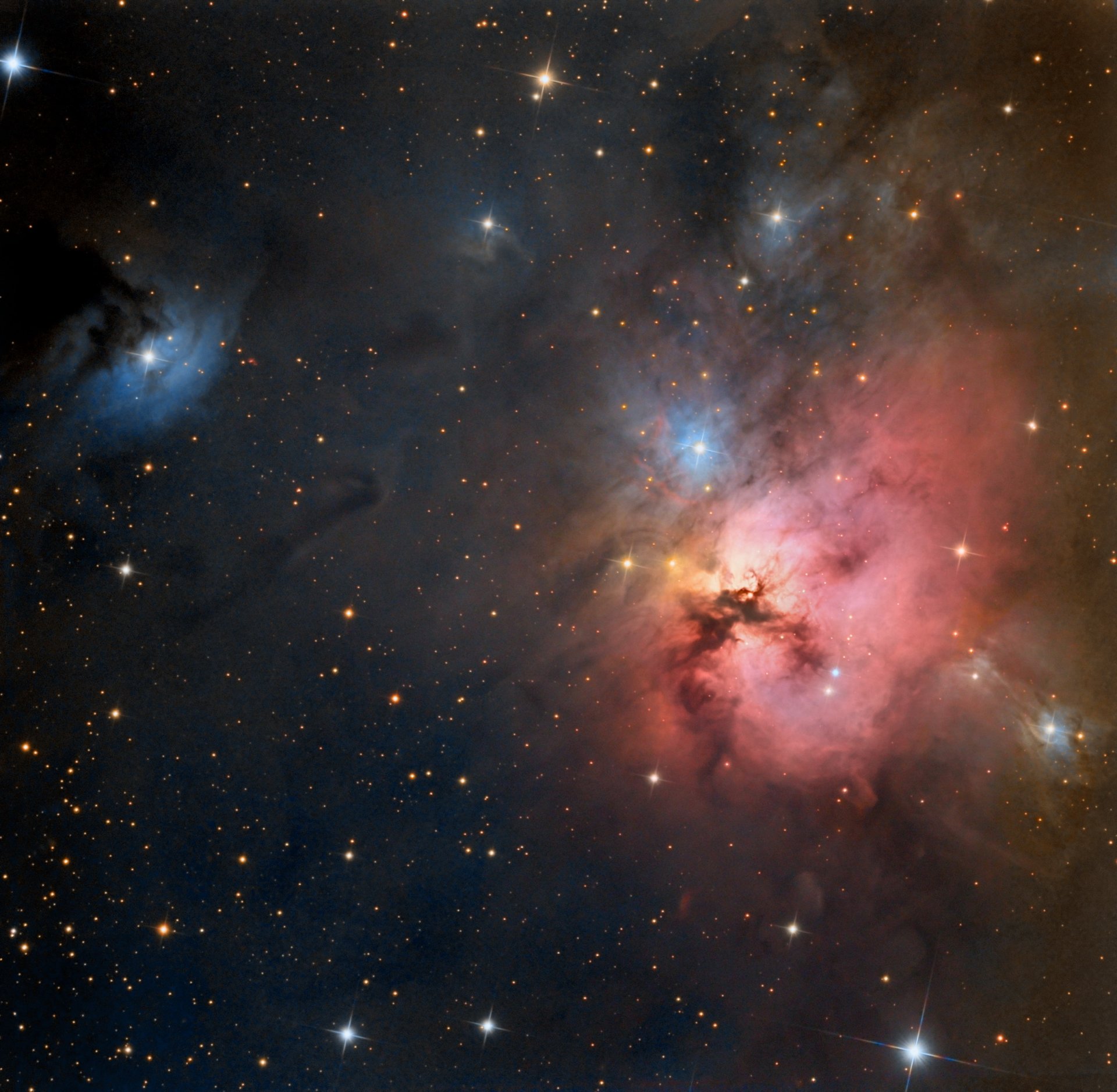ngc 1579 туманность персей