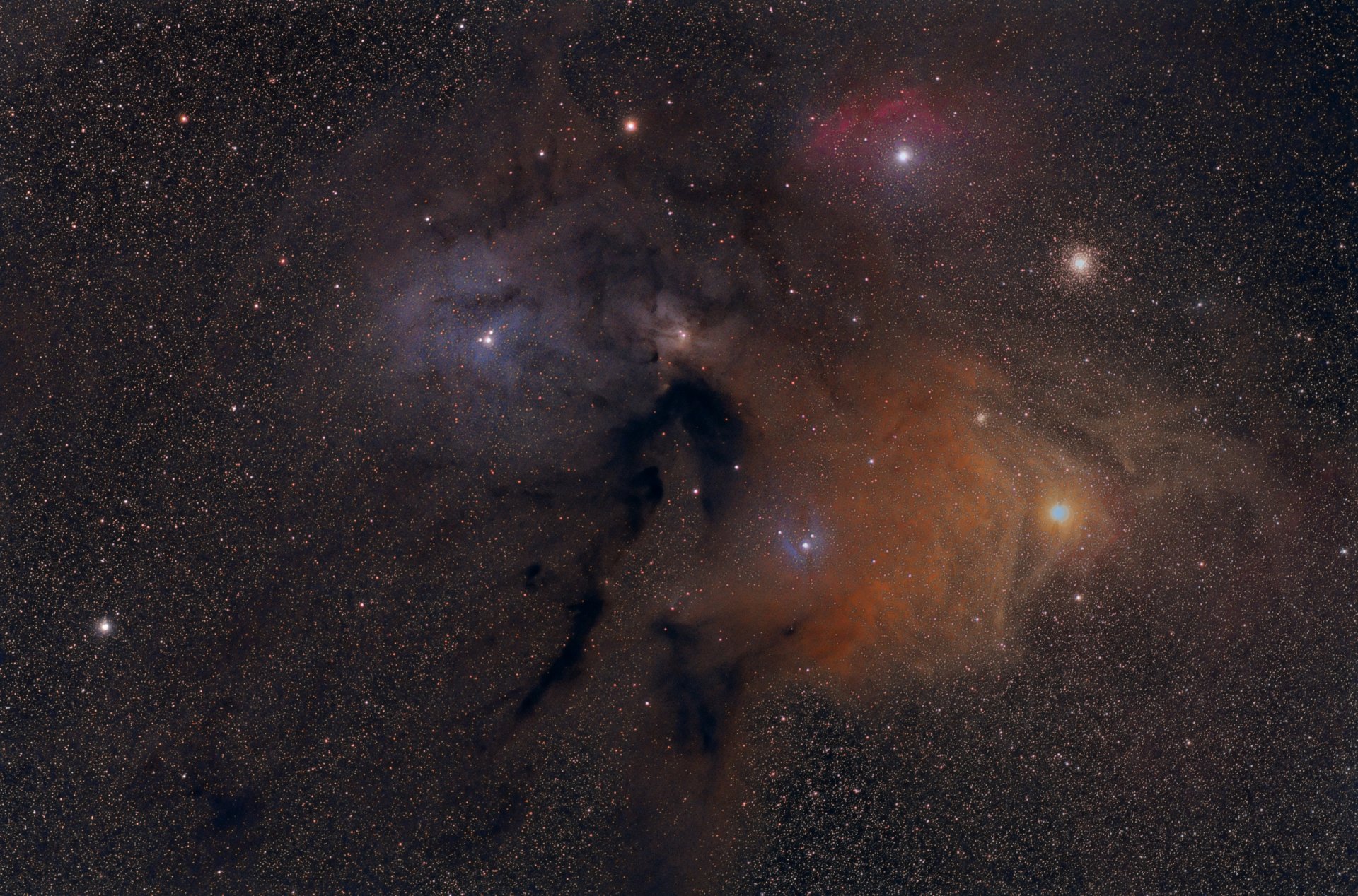espacio cielo estrellas constelación