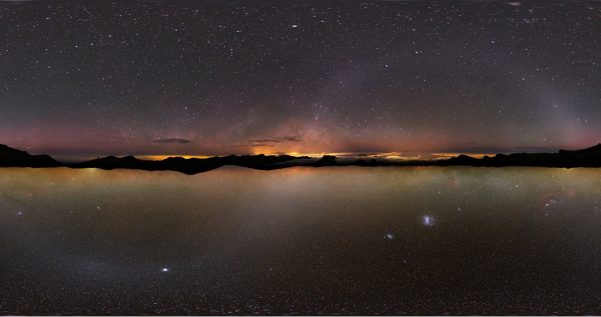 cielo estrellas vía láctea canarias ostrava atacama