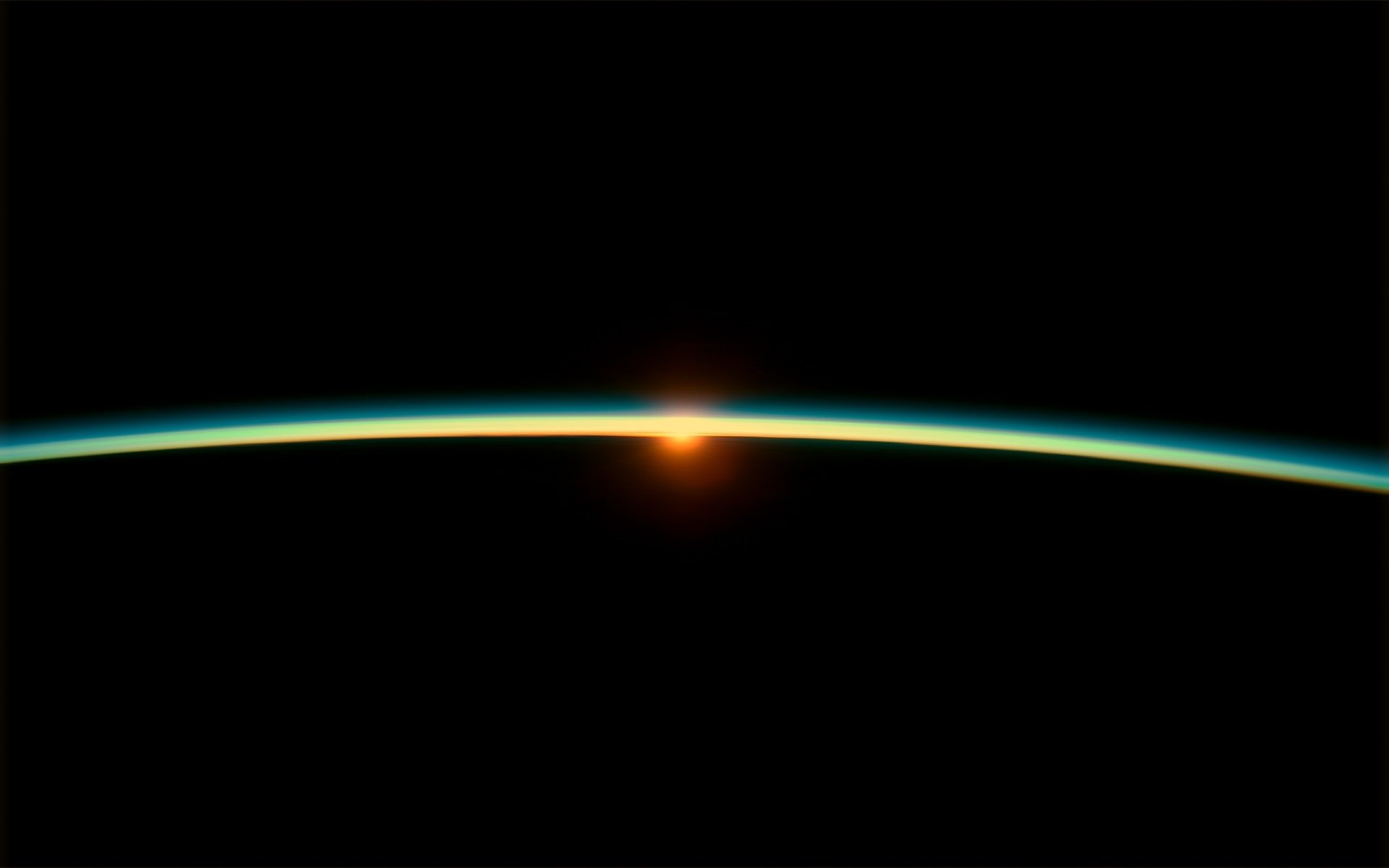 kosmos krawędzie klarowność planeta świt ciemność
