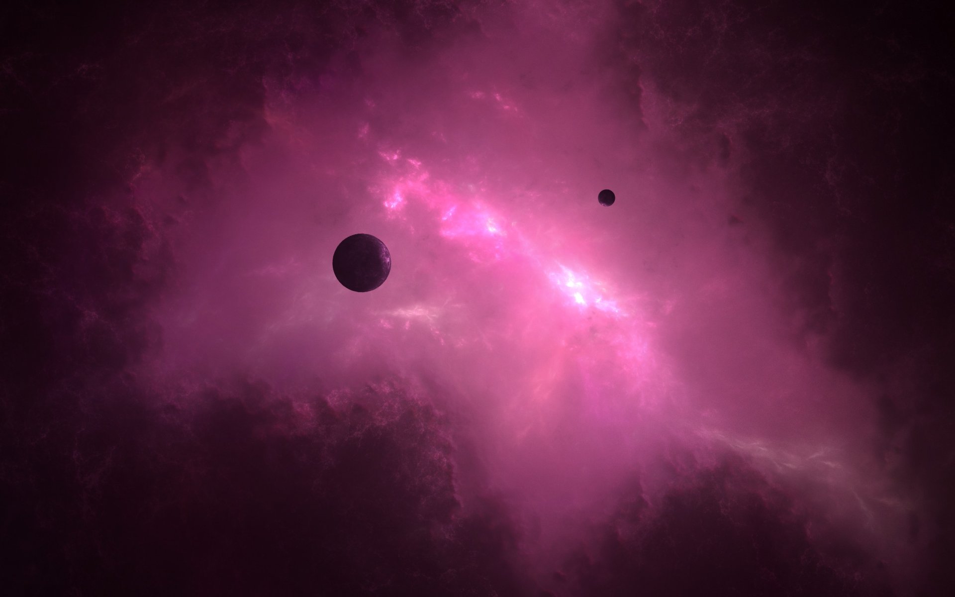 spazio universo pianeti galassia luce