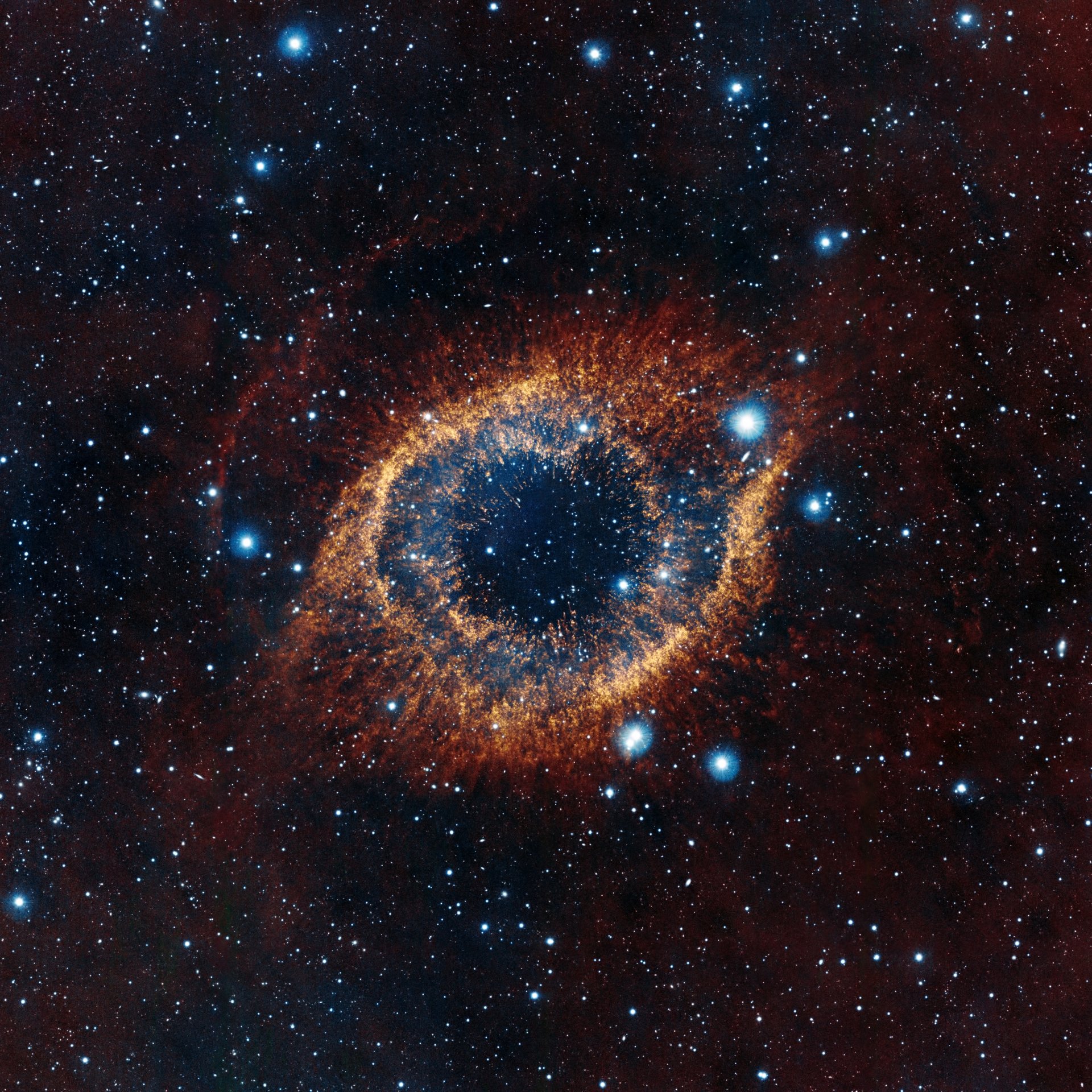 spirale nebel schnecke konstellation wassermann