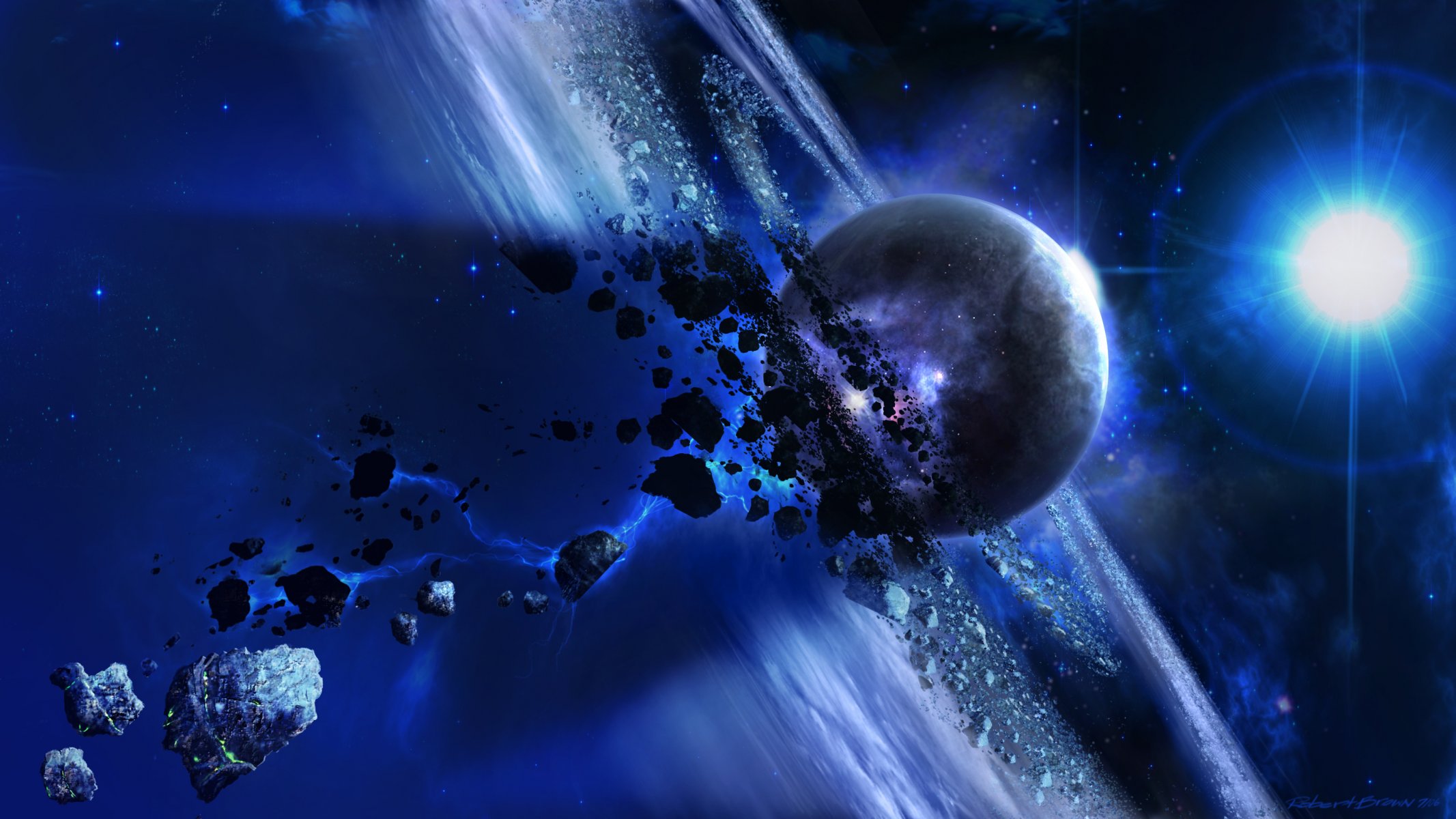 planet star meteorite