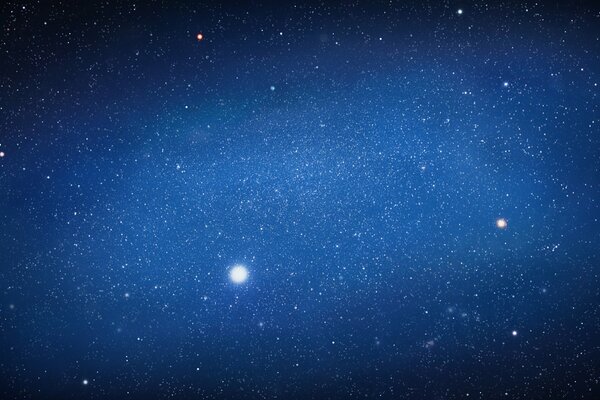 Beautiful cosmic sky with stars