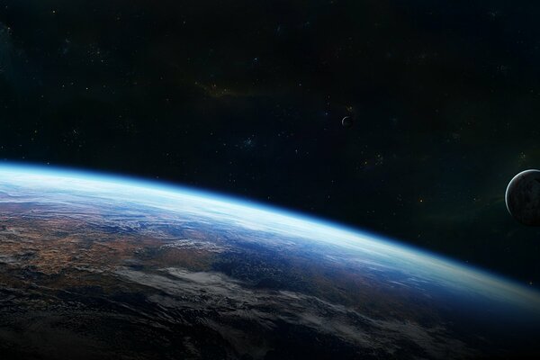 Superficie terrestre dal satellite