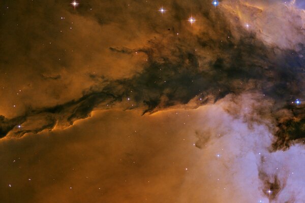 Univers stellaire voie brumeuse